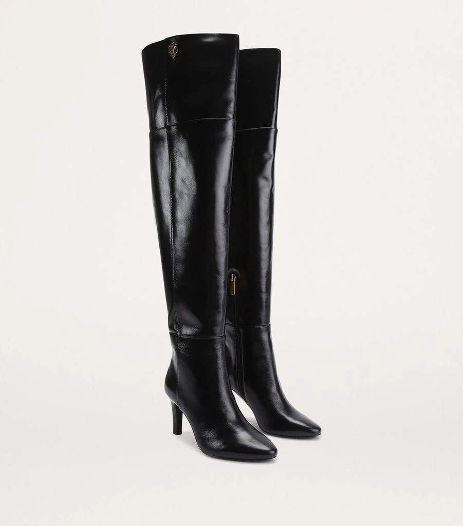 Kurt Geiger Leather Shoreditch Over-The-Knee Boots 85 4