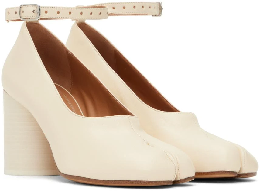 MAISON MARGIELA Off-White Tabi Pumps 4