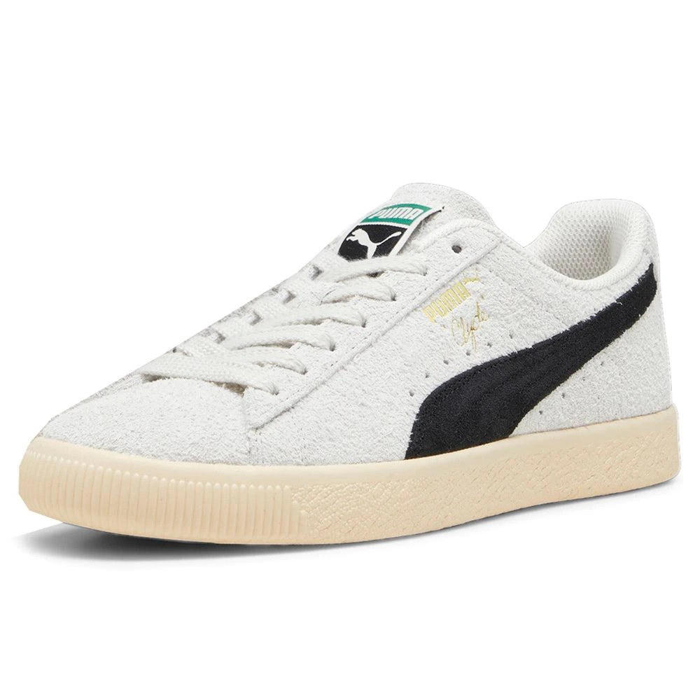 Puma Clyde Hairy Suede Lace Up Sneakers 2