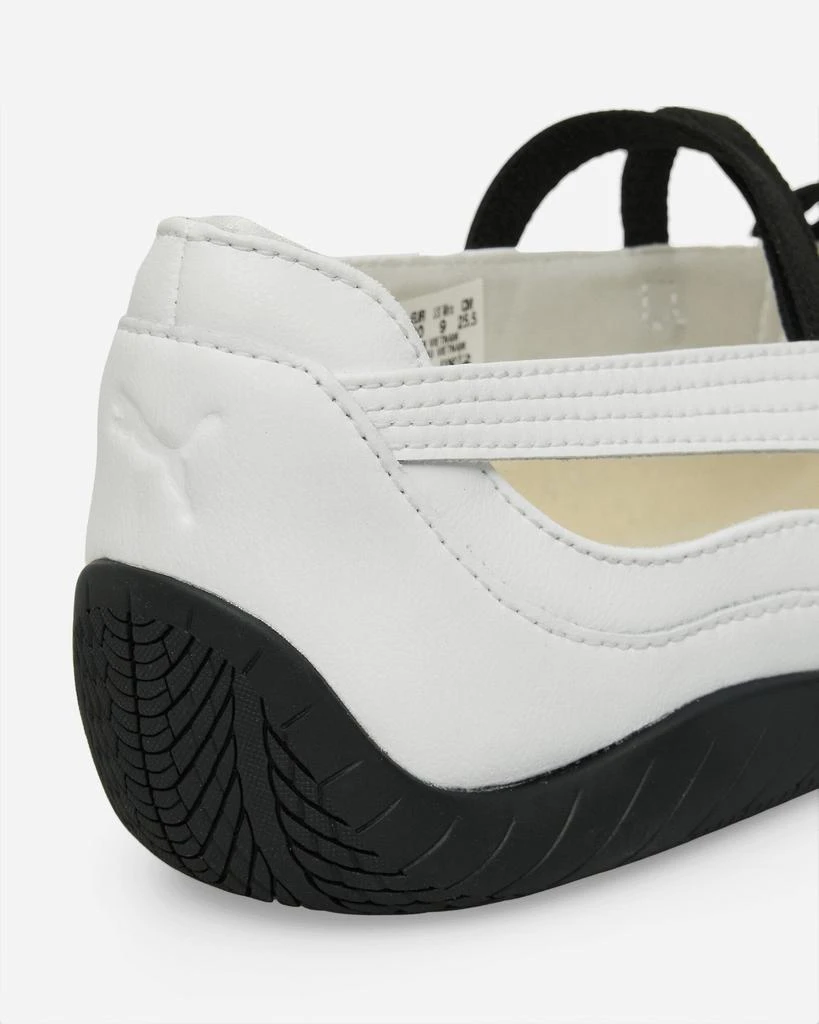 Puma Women's Speedcat Ballet Leather Shoes White / Black 7