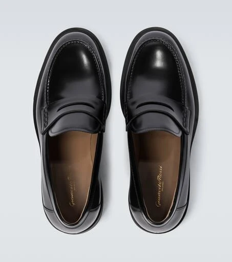 Gianvito Rossi Harris leather loafers 4