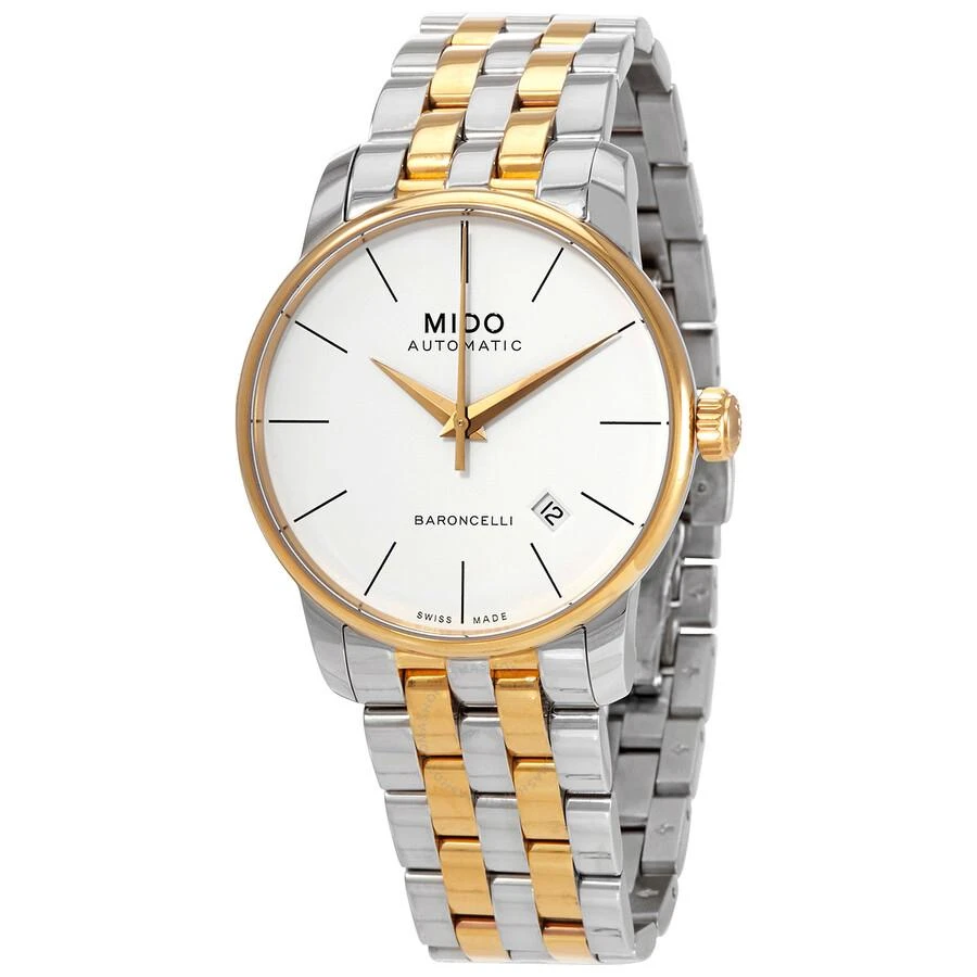 Mido Baroncelli II Automatic White Dial Men's Watch M86009761 1