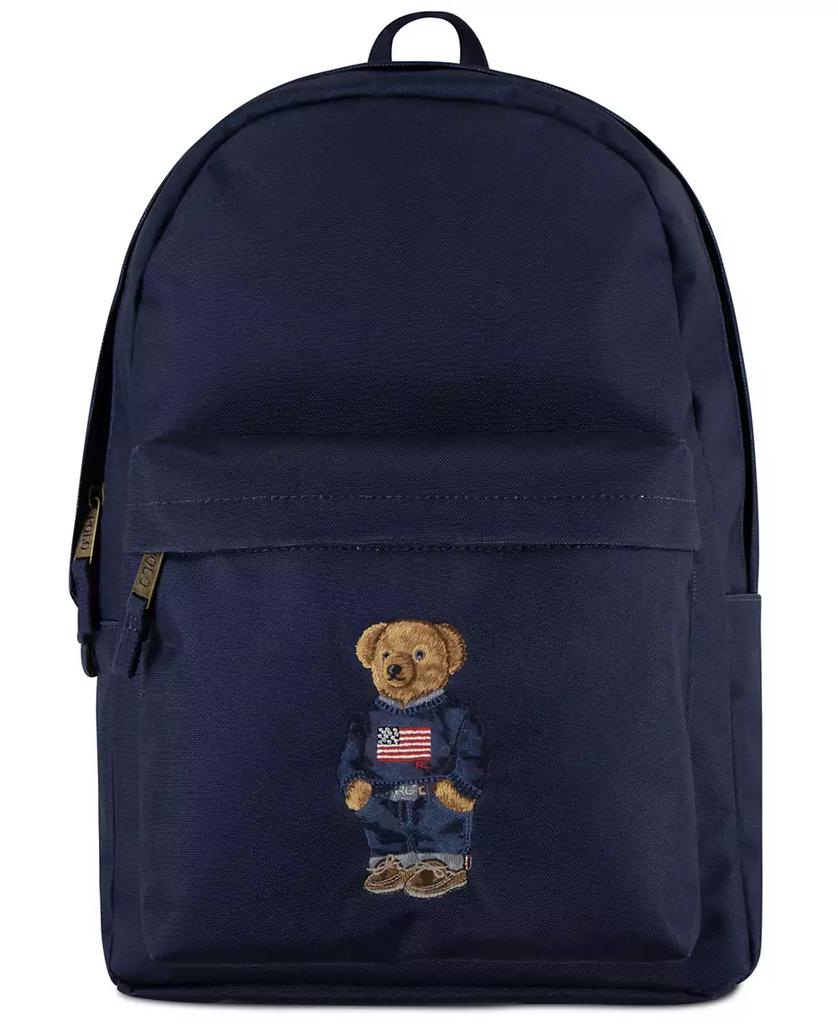Ralph Lauren Kids Polo Bear Canvas Backpack