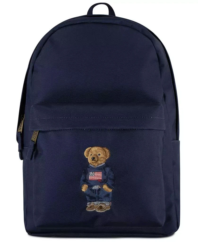 Ralph Lauren Kids Polo Bear Canvas Backpack 1