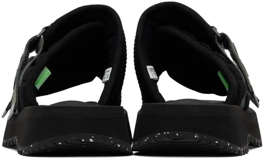 Suicoke Black KAW-SHELLab Sandals 2