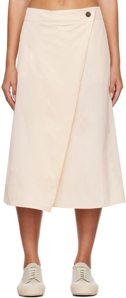 Studio Nicholson Off-White Eyre Midi Skirt 1