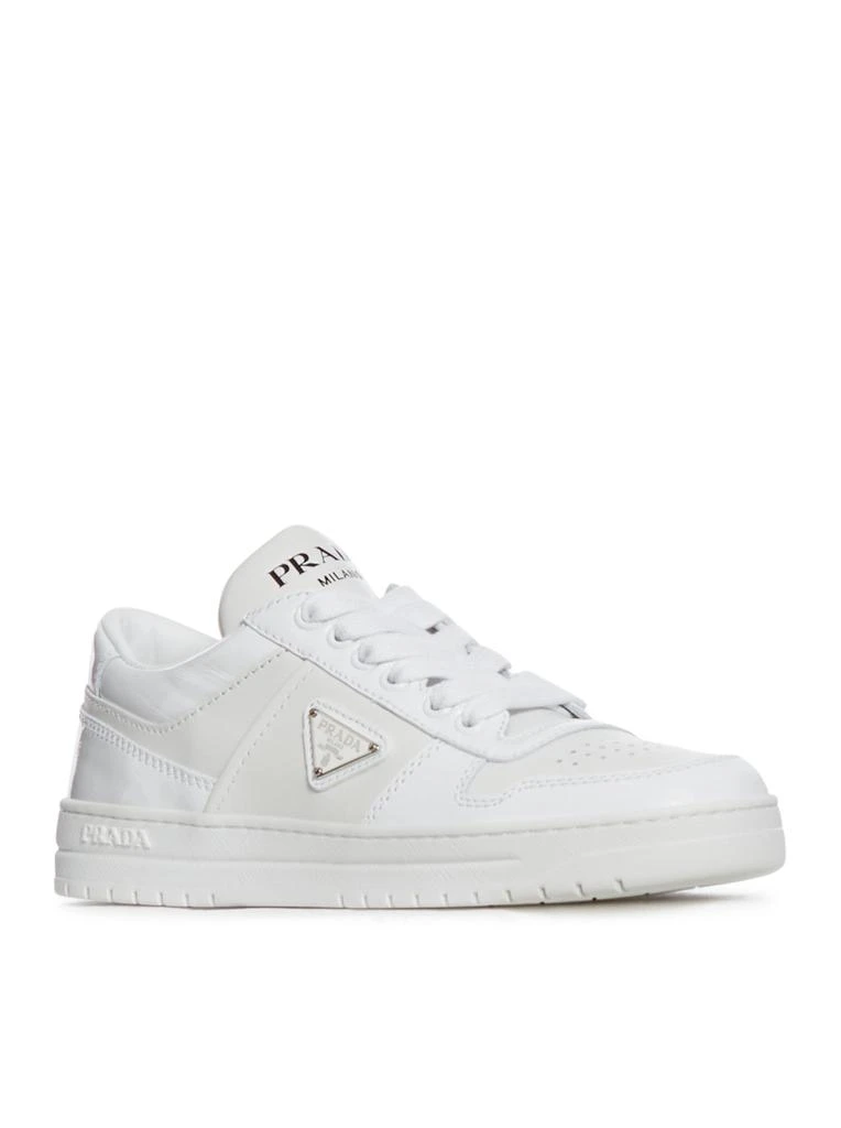 Prada Downtown Leather Sneakers 2