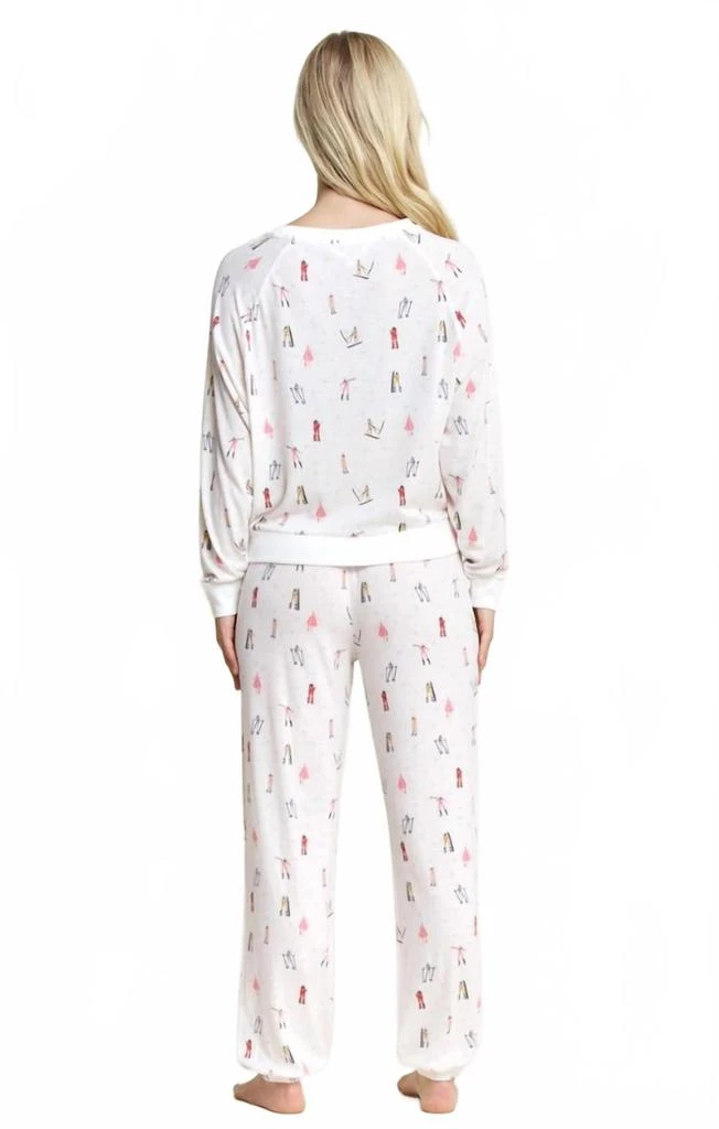 Honeydew Intimates Star Seeker Long Set In Ivory Ski Girls 2