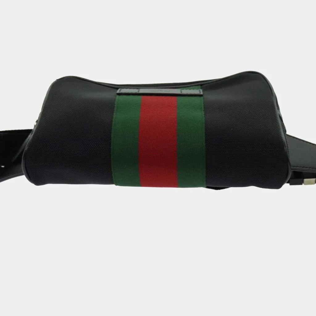 Gucci Gucci Black Canvas Web Belt bag 3