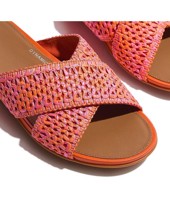 FitFlop Women's Gracie Woven Crisscross Sandals 4