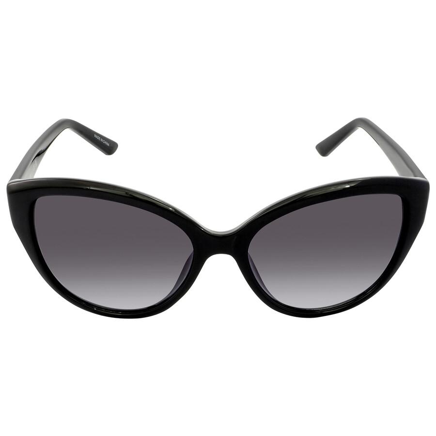 Calvin Klein Grey Gradient Cat Eye Ladies Sunglasses CK19536S 001 55