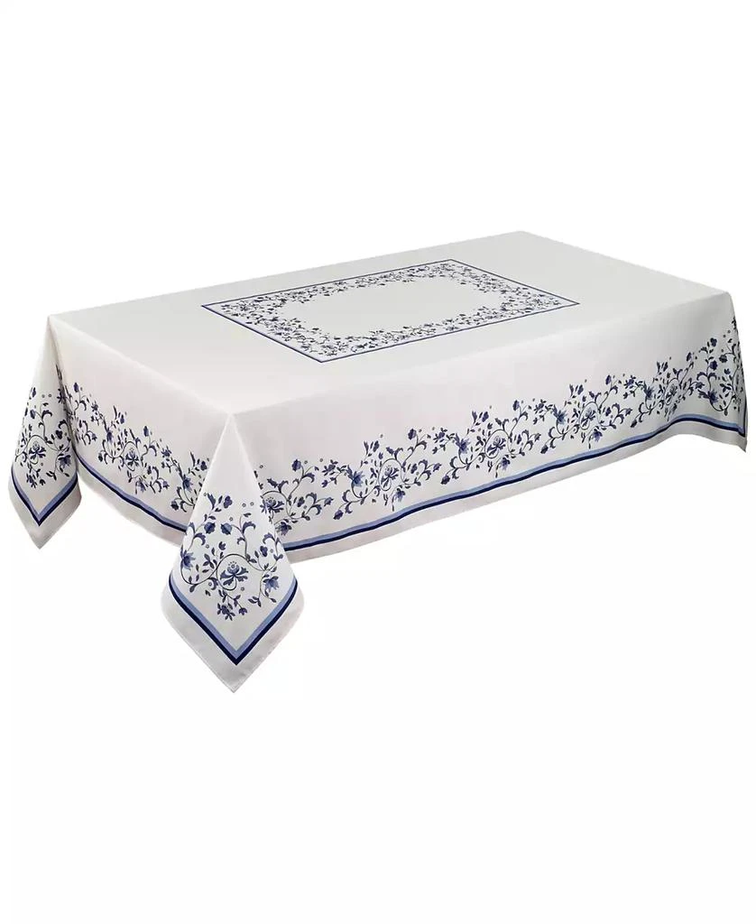 Avanti Portmeirion Blue Portofino 60" x 84" Tablecloth 2