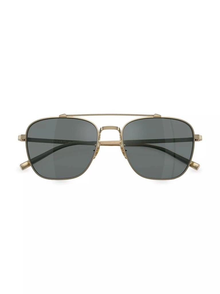 Oliver Peoples 55MM Aviator Sunglasses 5