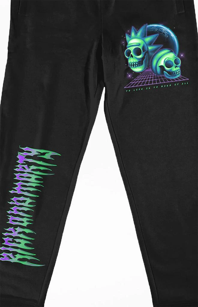 null Rick and Morty Skulls Sweatpants 2