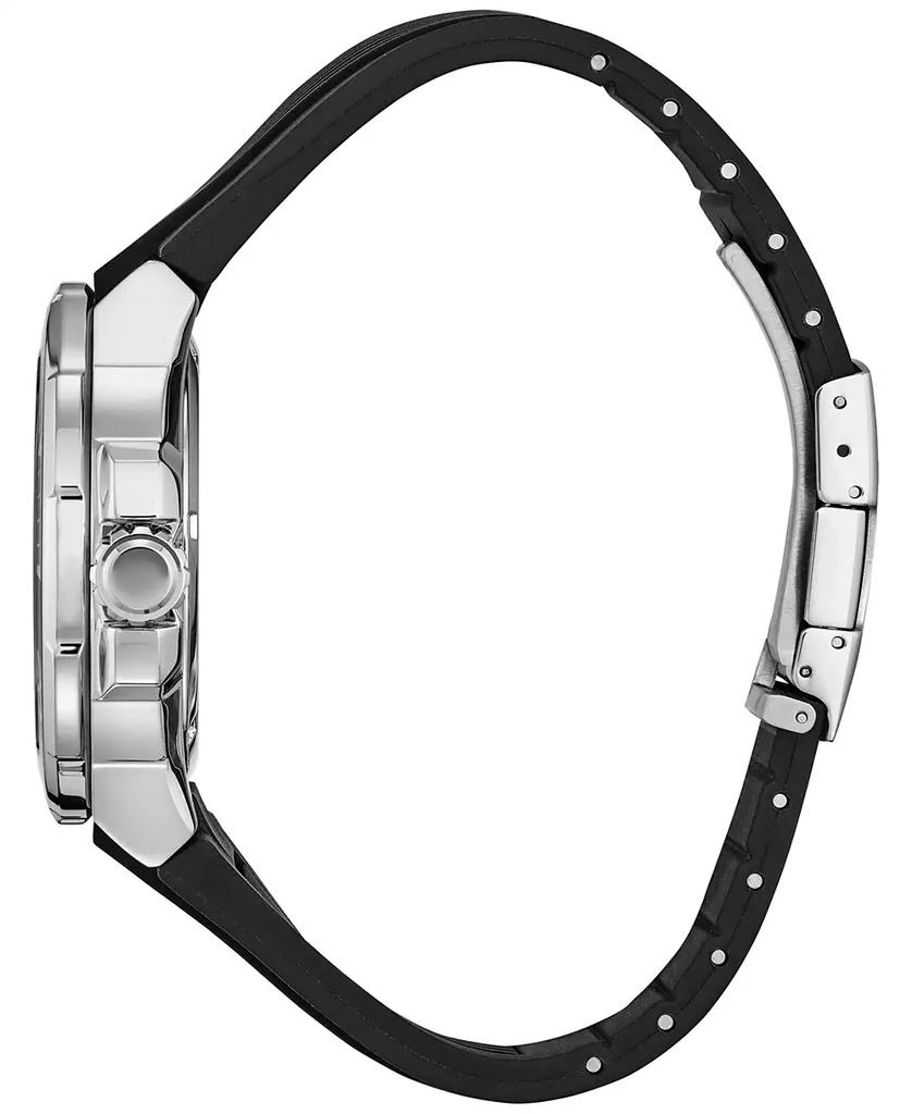 Citizen Eco-Drive Men's Black Polyurethane Strap Watch 46mm 2
