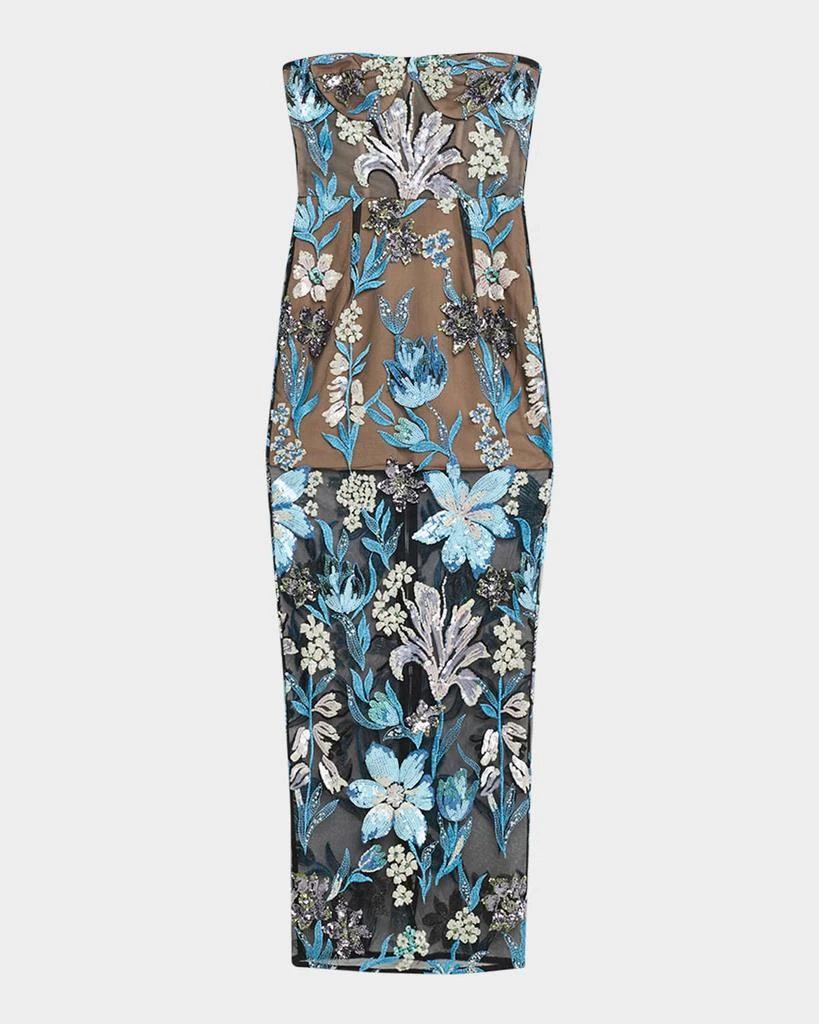 maxi dress under graduation gown Long A-line Sleeveless Open Back Formal Graduation Dresses with Slit