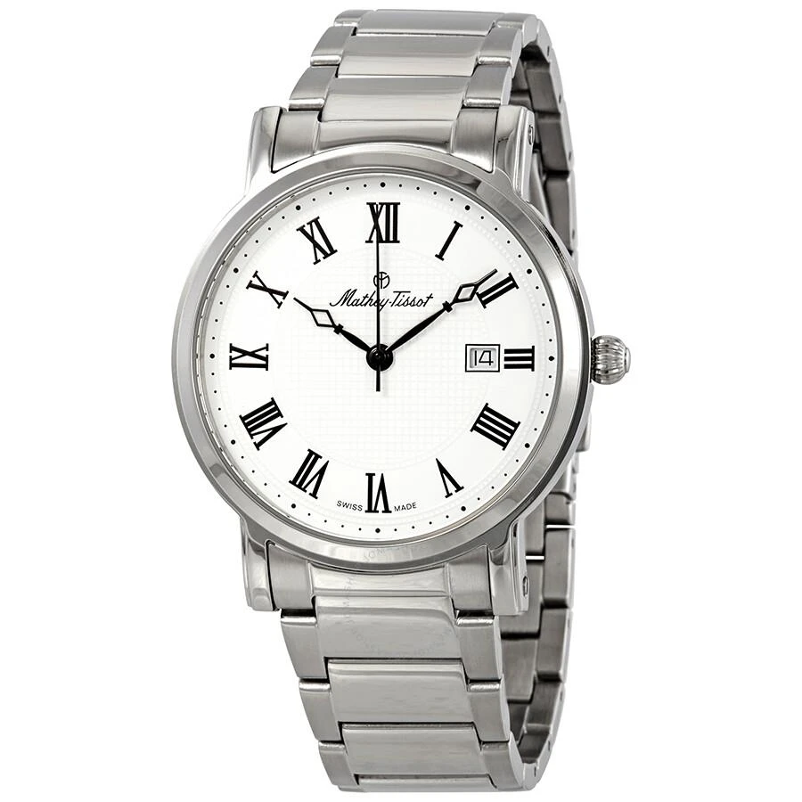 Mathey-Tissot City Metal White Dial Men's Watch HB611251MABR 1