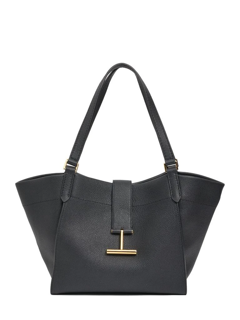 TOM FORD Medium Tara Grain Leather Tote Bag 1