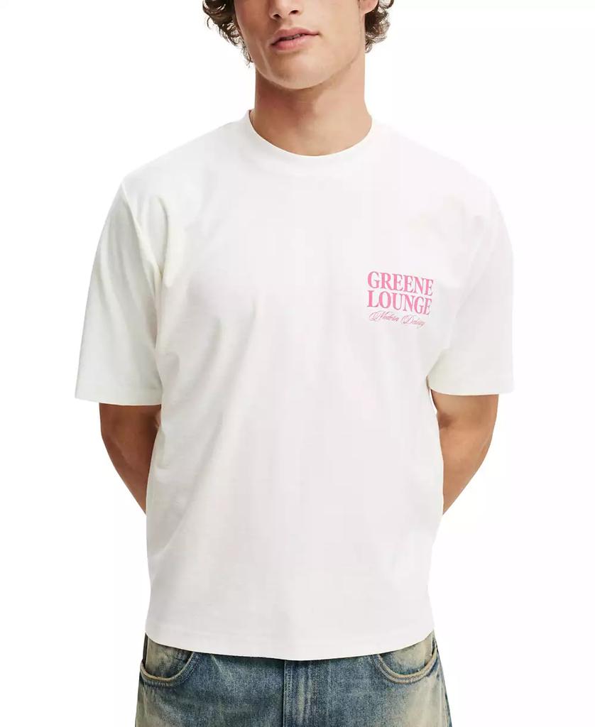 Cotton On Men's Cropped Graphic T-Shirt