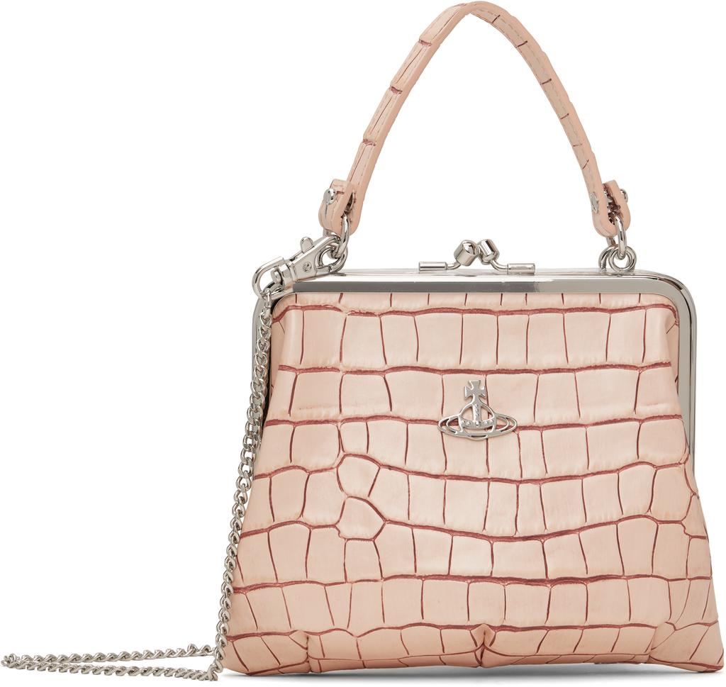 Vivienne Westwood Pink Granny Frame Bag