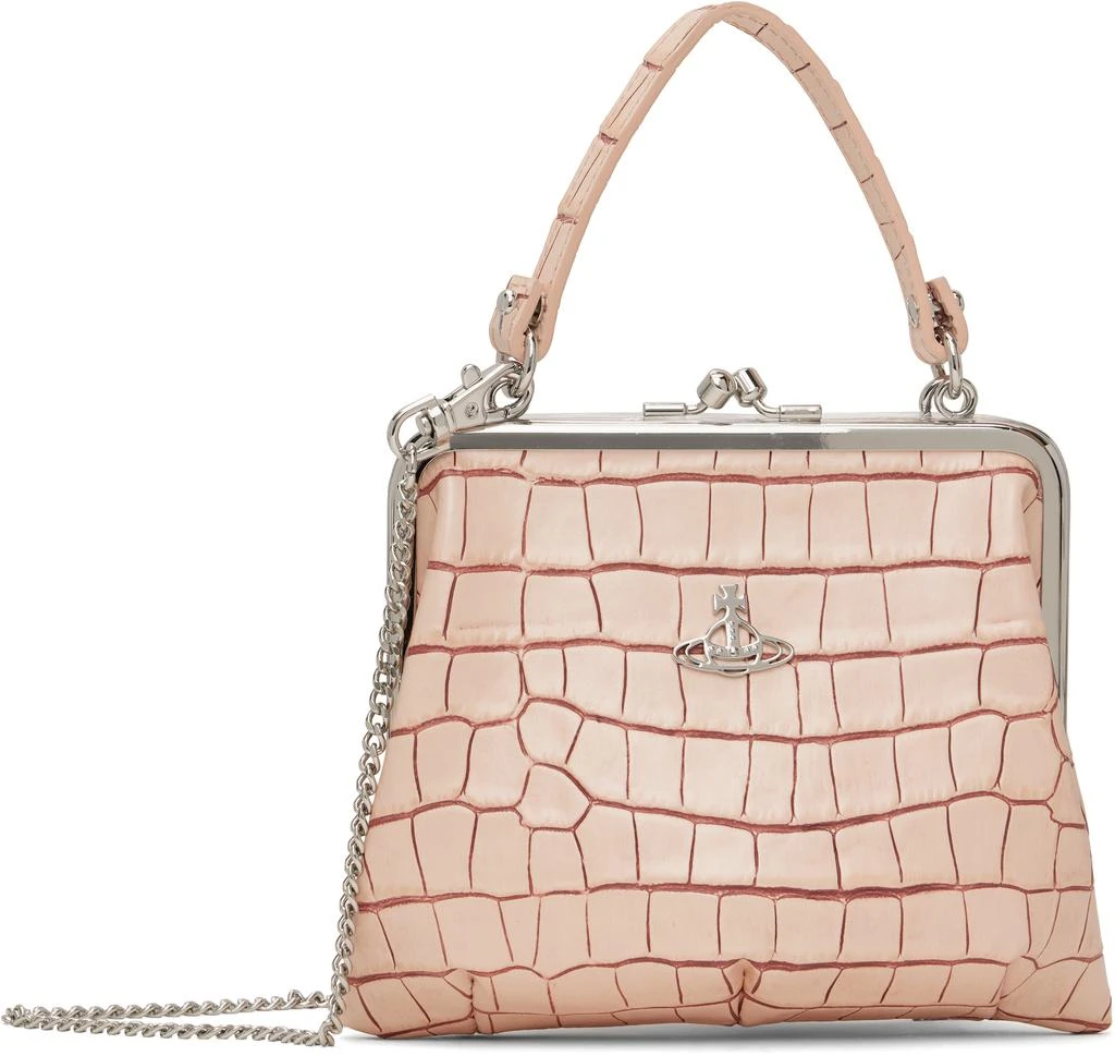 Vivienne Westwood Pink Granny Frame Bag 1
