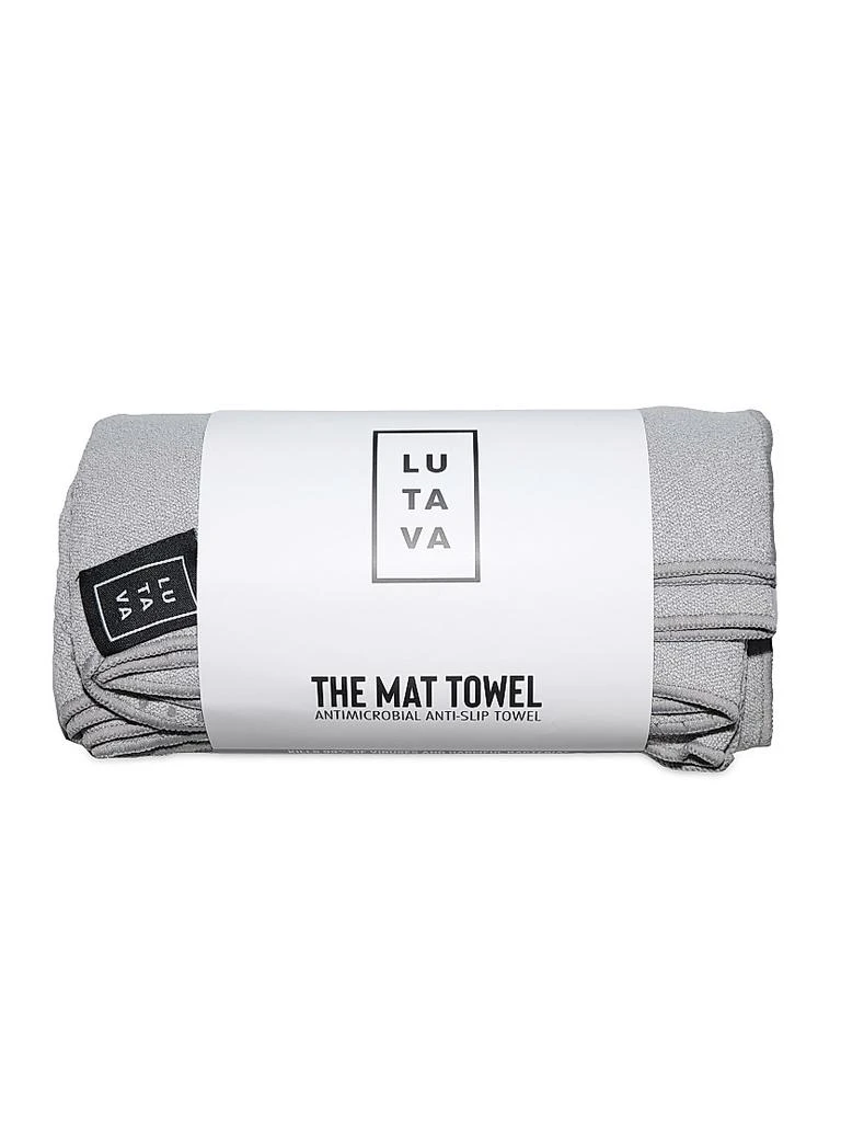 Lutava The Mat Towel - Antimicrobial Fitness Towel With Silicone Dots 1