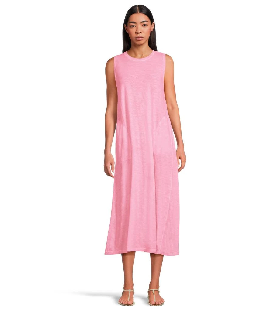 Elliott Lauren Enzyme Wash, Sleeveless Maxi Dress with Pockets 1