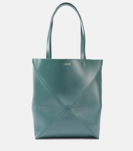 Loewe Puzzle Fold Medium leather tote bag 1