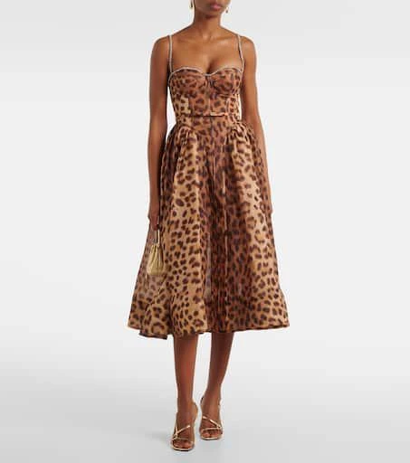 Zimmermann Crush linen and silk corset dress 2