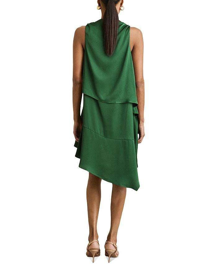 REISS Eloise Drape Neck Short Occasion Dress 2