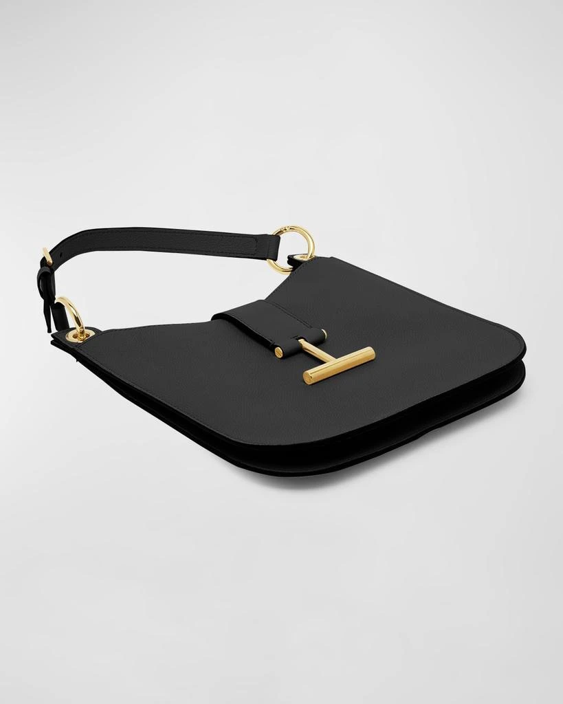 Tom Ford Tara Small Hobo Crossbody in Grained Leather 8