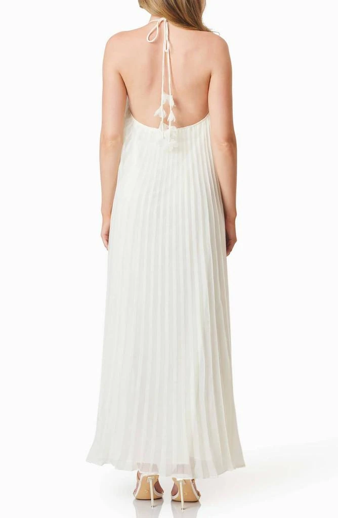 halter neck maxi dresses Nyx Plunging Halter Maxi Dress