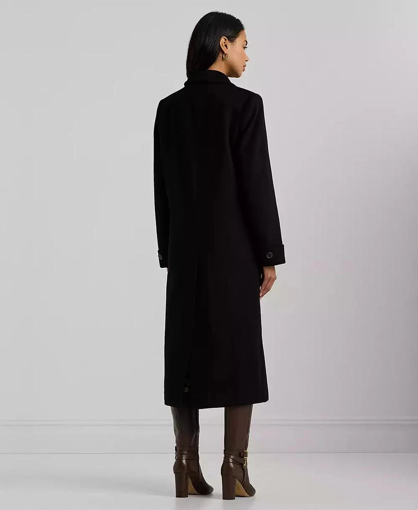 Ralph Lauren Women's Long Notched-Collar Coat 2