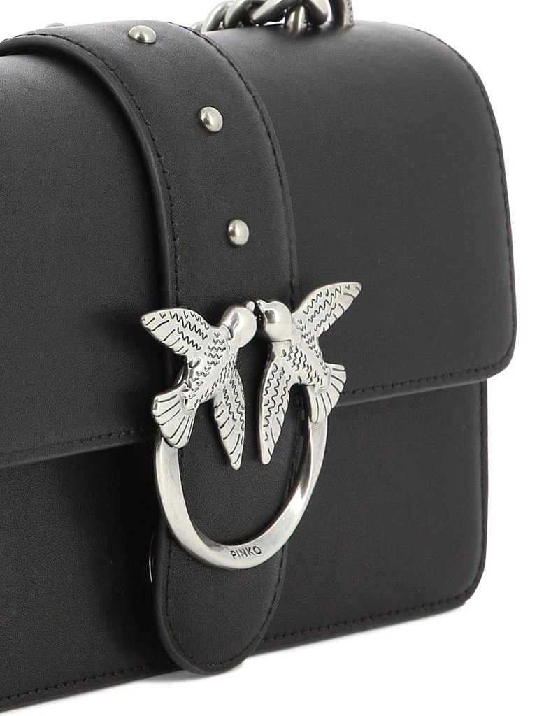 PINKO MINI LOVE ONE CROSSBODY BAG 4