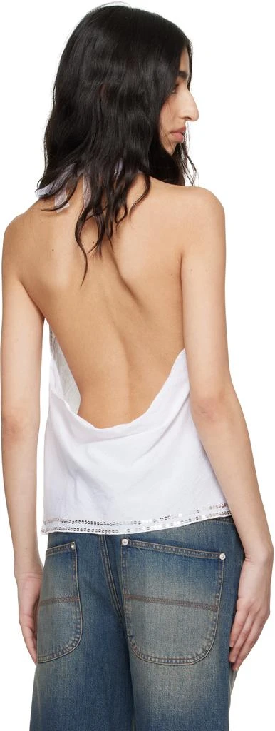Gimaguas White Cala Halter Top 3