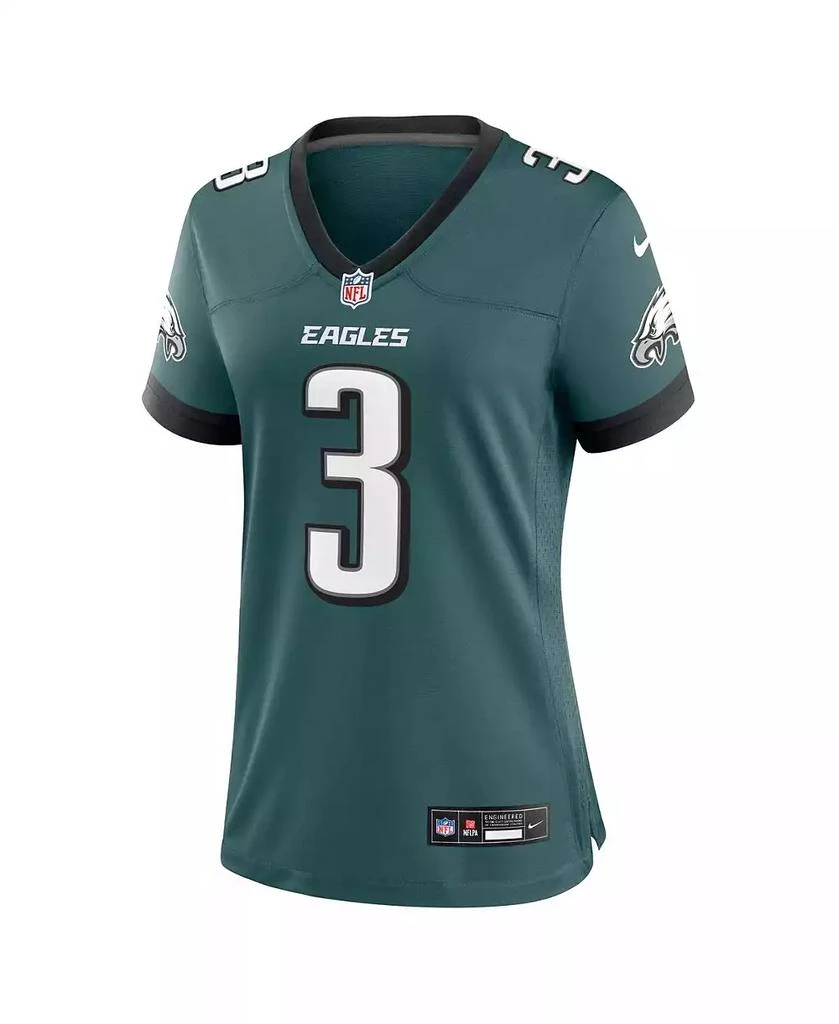 NIKE Women's Nolan Smith Midnight Green Philadelphia Eagles Team Game Jersey 3