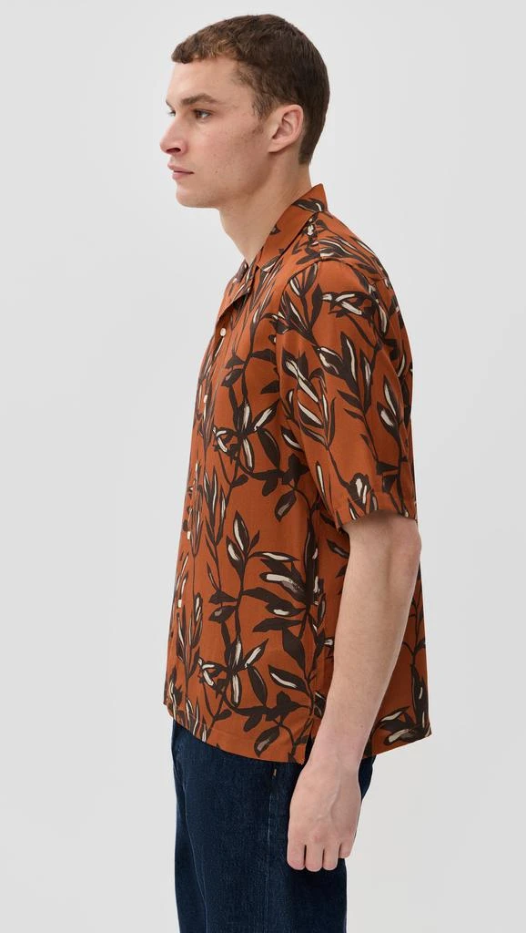 Officine Générale Eren Floral Print Lyocell Shirt 3