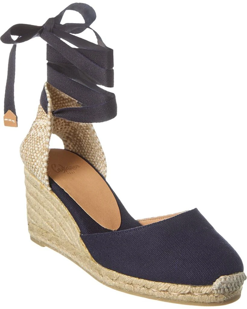 CASTAÑER Carina 60 Canvas Wedge Espadrille 1