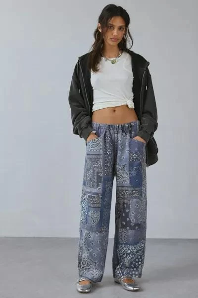 BDG BDG Charlie Printed Wide-Leg Pant 2