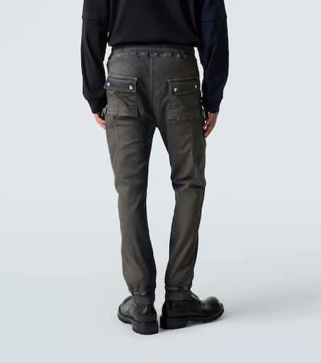 Rick Owens Bauhaus cotton-blend cargo pants 4