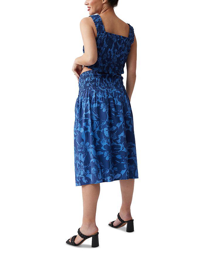 Ingrid & Isabel Maternity Poplin Floral Top & Skirt Set