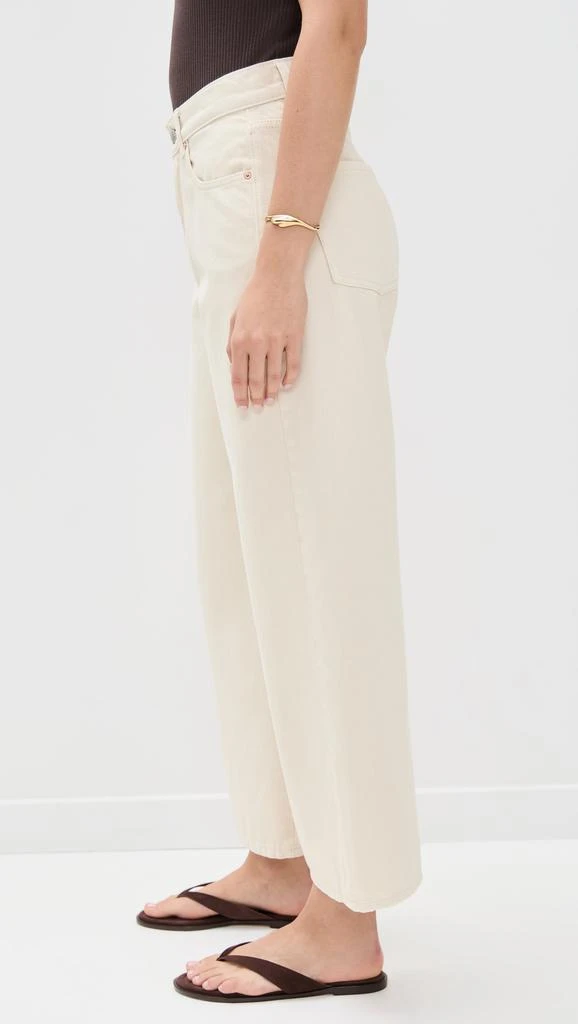 DL1961 Taylor Relaxed Barrel Ultra High Rise Ankle Jeans 3