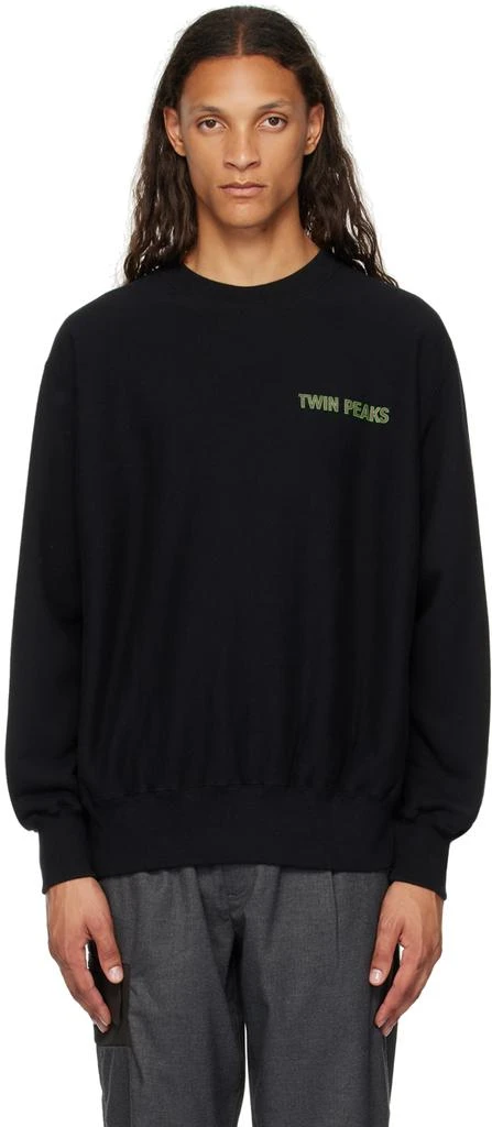 UNDERCOVER Black 'Twin Peaks' Sweatshirt 1