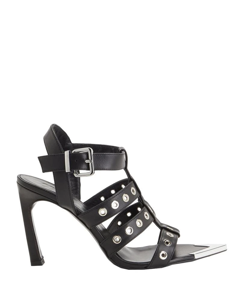 8 by YOOX LEATHER GLADIATOR SANDAL Made in Italy Buckle Closure Strap 8 By Yoox | Shoes | 8 By Yoox Leather Gladiator Sandal Made  main image 3