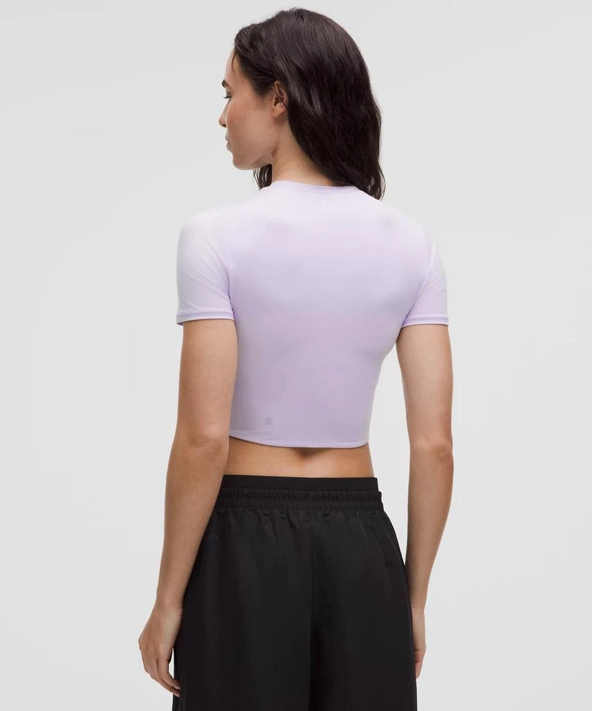 Lululemon Wundermost Ultra-Soft Nulu Crewneck Cropped T-Shirt 8
