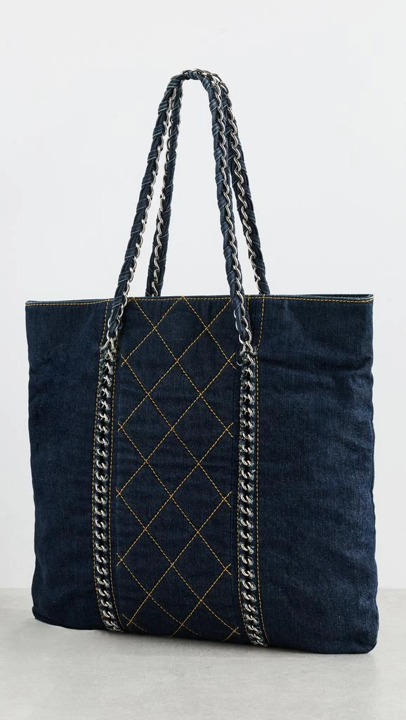 Shopbop Archive Chanel Denim Chain Tote 3