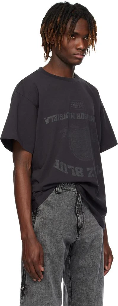 MM6 Black Topaz Blue T-shirt 2