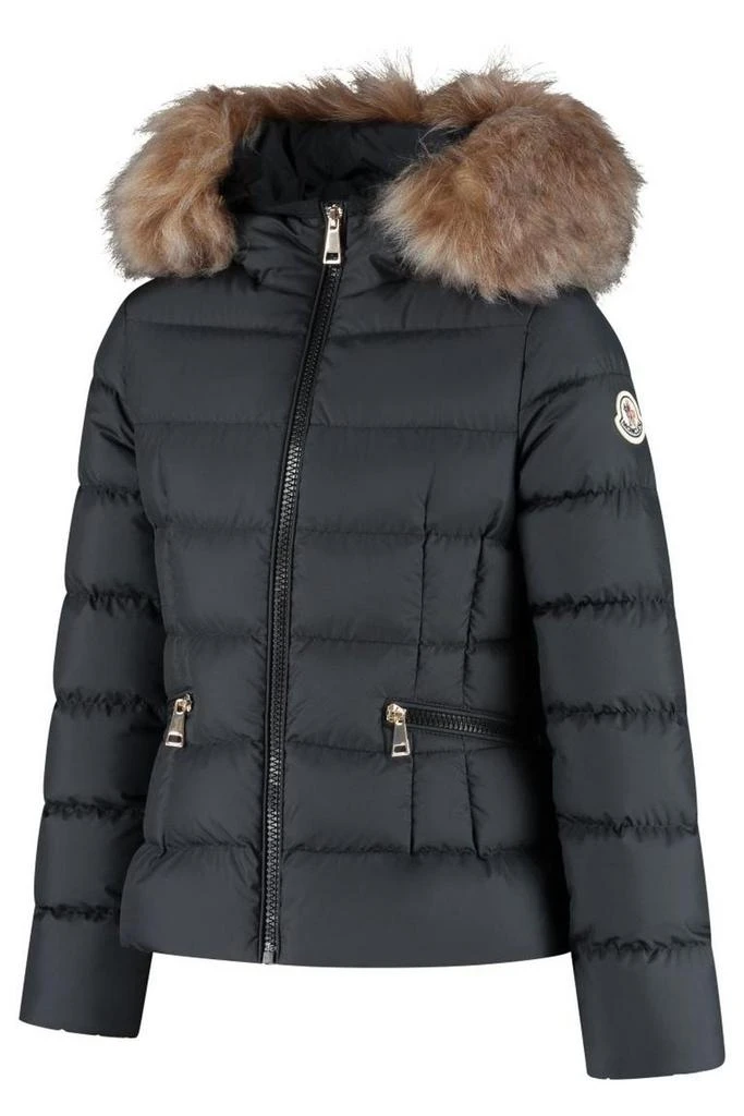 Moncler Moncler Enfant Boedette Hooded Shearling-Trimmed Down Jacket 1