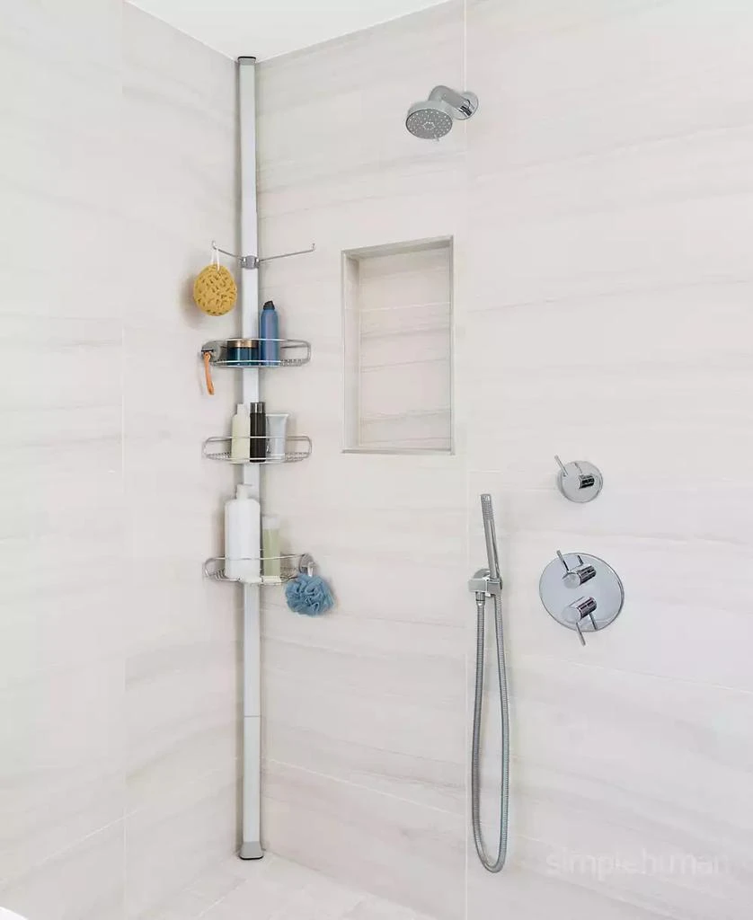 simplehuman 9' Tension Shower Caddy 5
