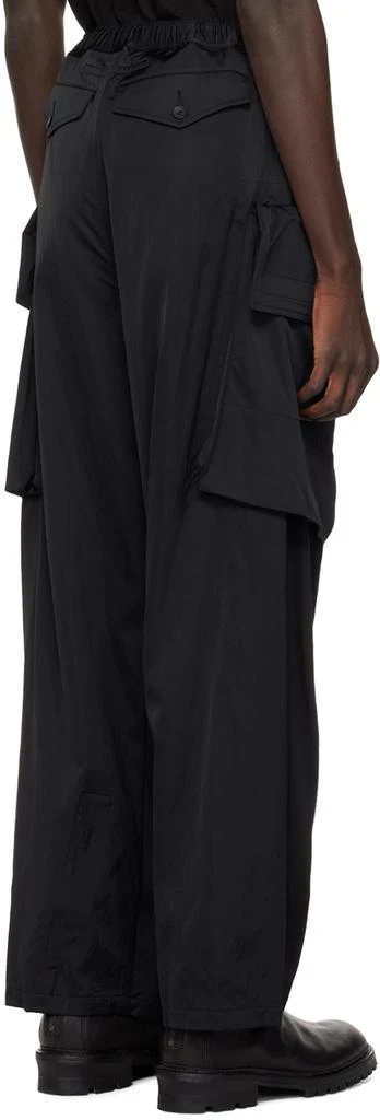 Julius Black Wide Cargo Pants 3